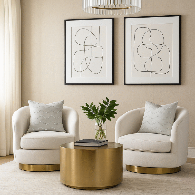 Grey Textured Wave Pattern Cushion Cover