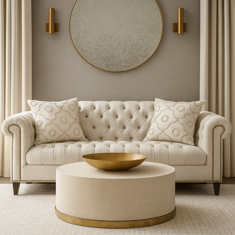 Ivory Embroidered Floral Trellis Cushion Cover