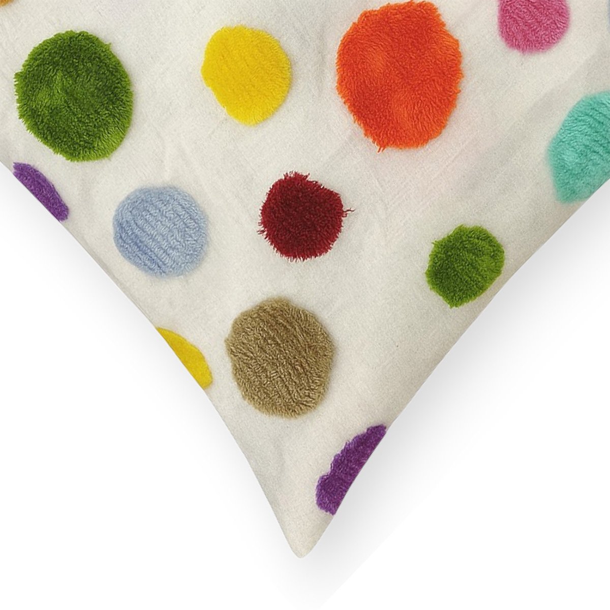 Multicolor Polka Dot Tufting Embroidered - Image 4