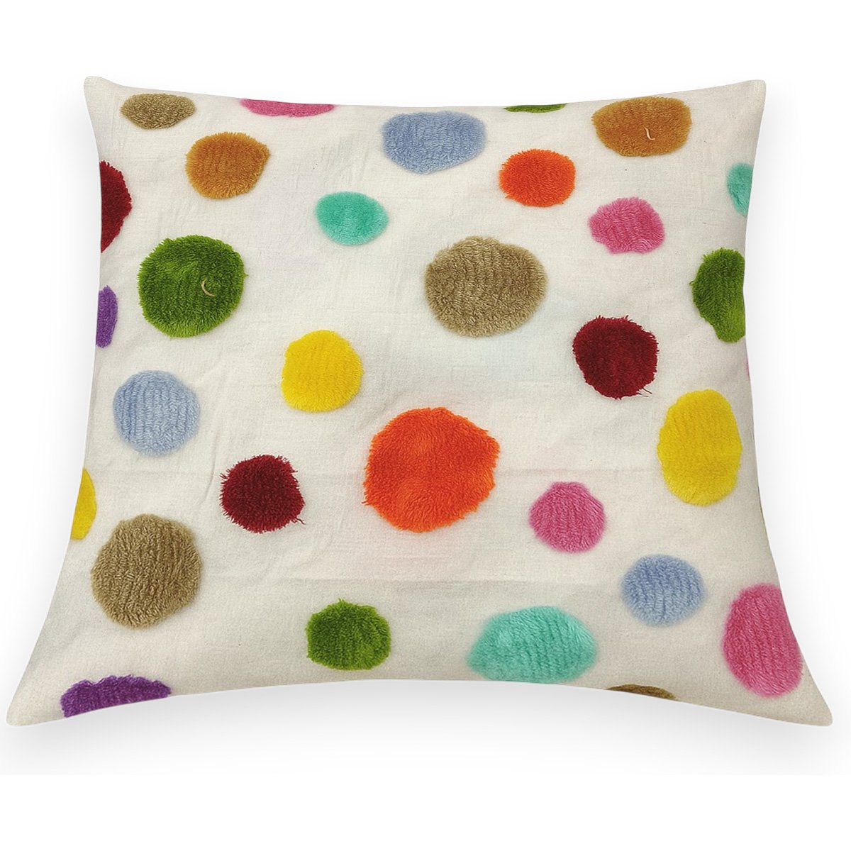 Multicolor Polka Dot Tufting Embroidered - Image 3