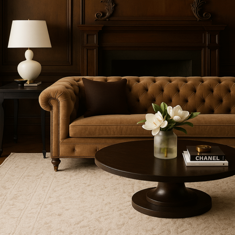 Waffle Texture Pillow Cover Brown Beautifully