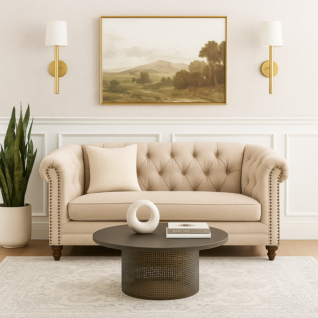 Natural White Waffle Texture Pillow Cover