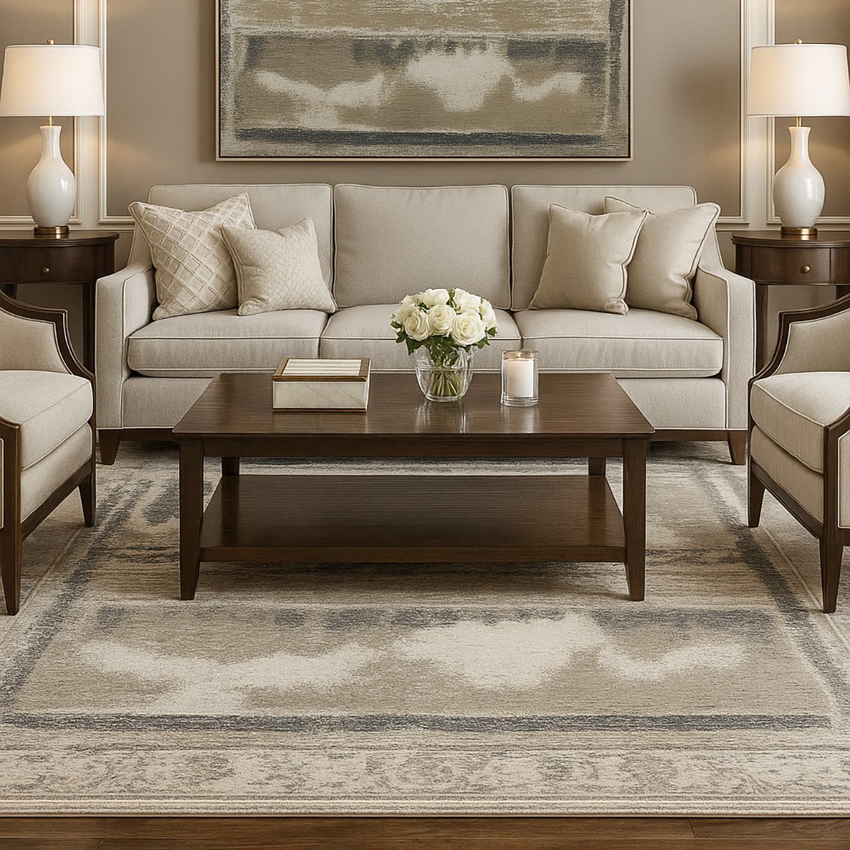 Hand Knotted Rugs AL