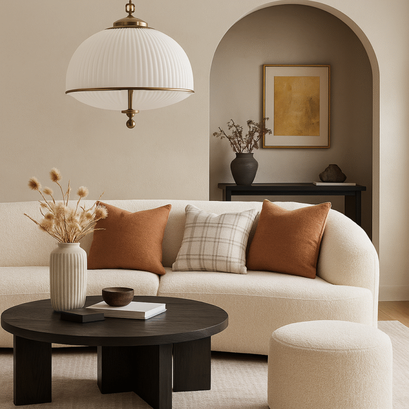 Chenille Cushion Cover Pillow Elegant Textured Home Decor Cushion