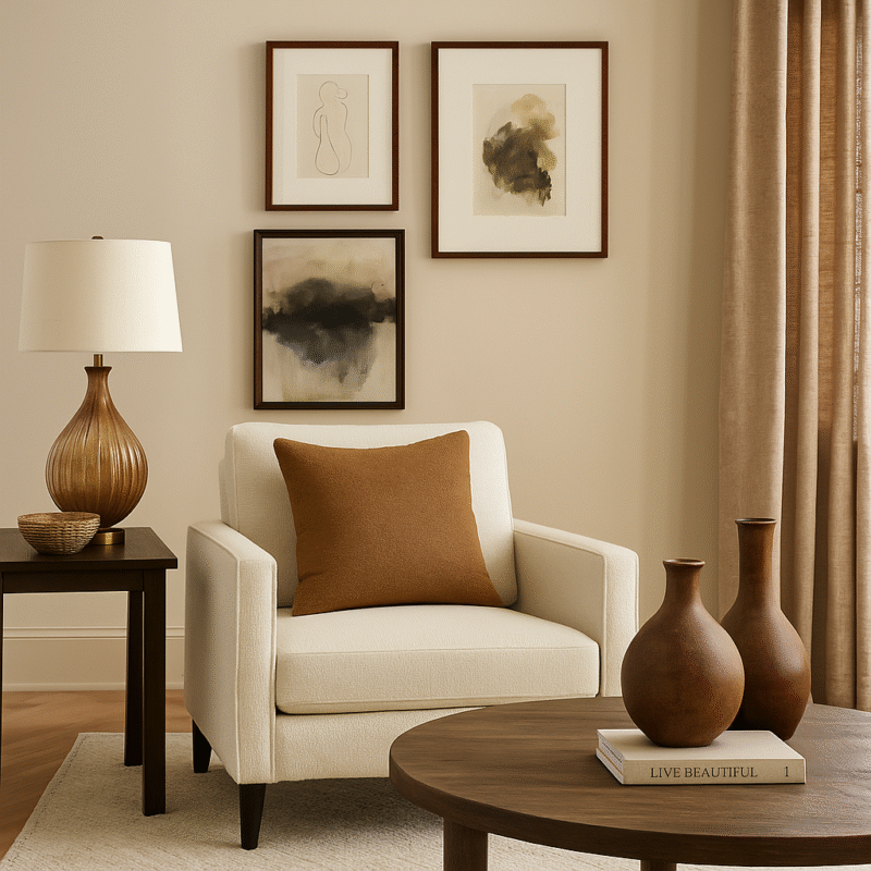 Elegant Chenille Cushion Cover Pillow Cozy & Stylish Home Accent