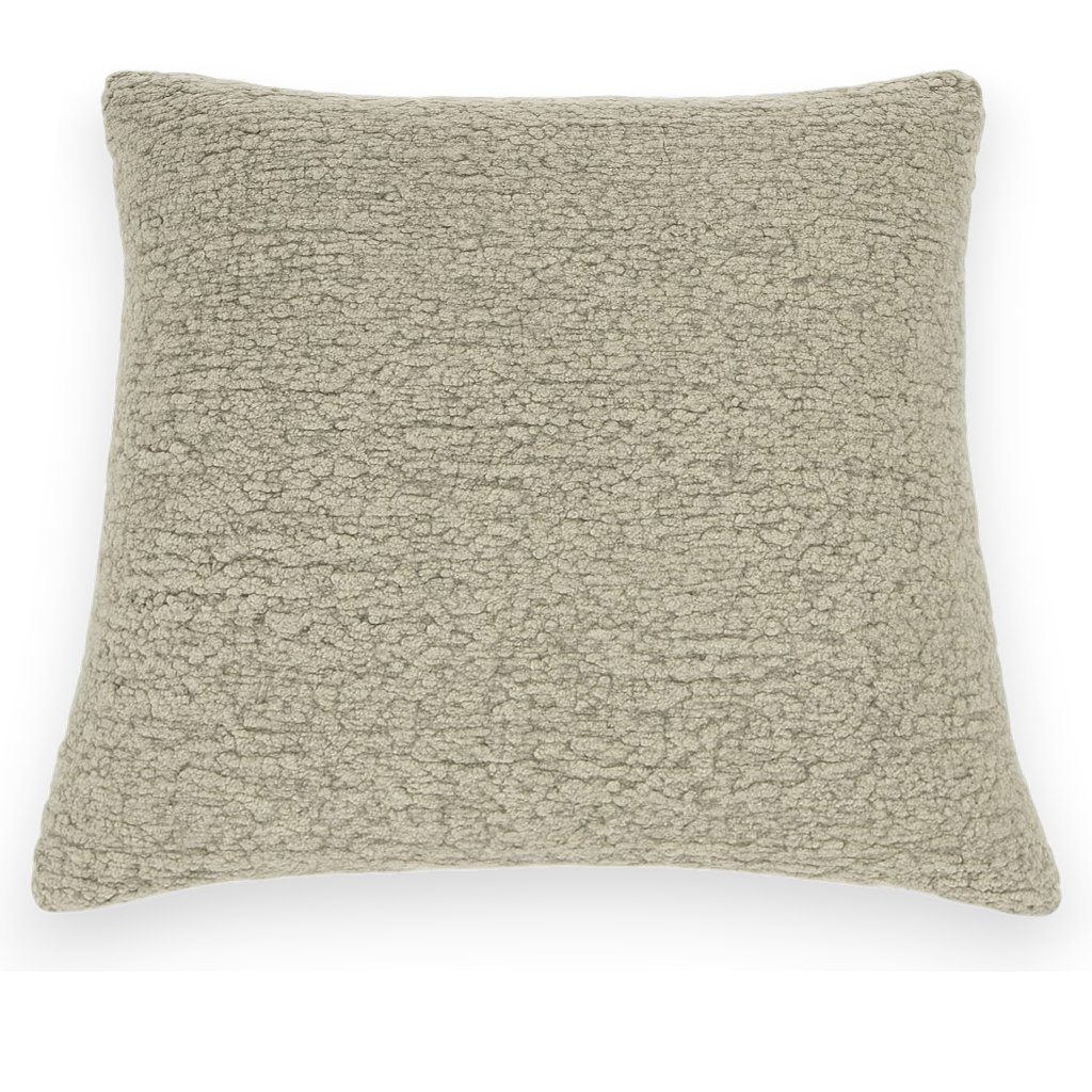 Chenille Textured Soft Cushion Cover Beige - Image 3