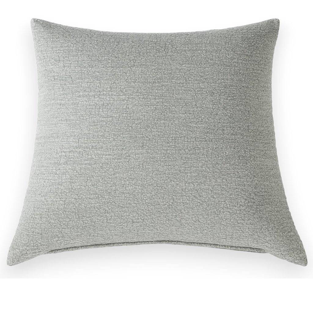 Chenille Elegant Grey Textured Cushion Cover - Image 3